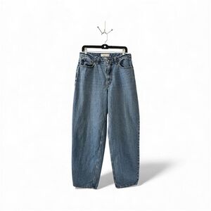 Abercrombie Curve Love Tapered Loose High Rise Jeans Size 30/10